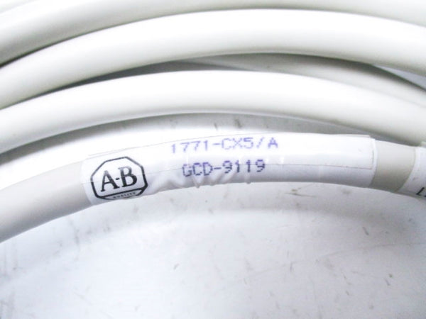 ALLEN BRADLEY 1771-CX5 SER. A LOCAL I/O BUS TERMINATOR CABLE  NSMP