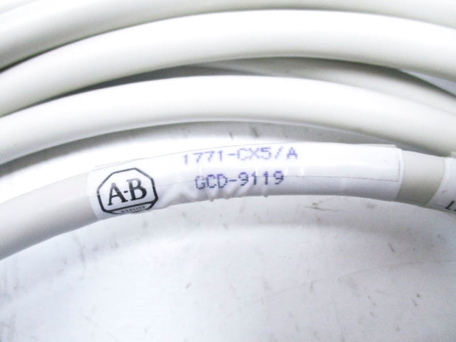 ALLEN BRADLEY 1771-CX5 SER. A LOCAL I/O BUS TERMINATOR CABLE  NSMP