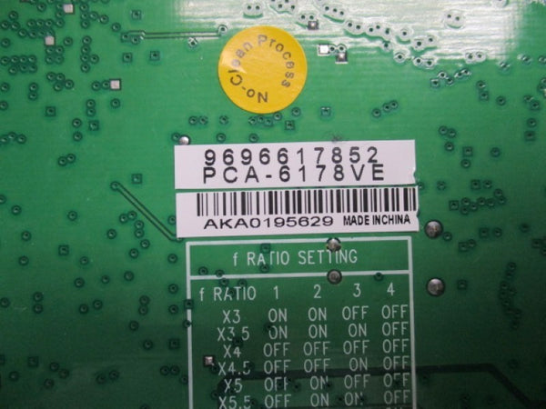 ADVANTECH PCA-6178VE MOTHERBOARD  UNMP