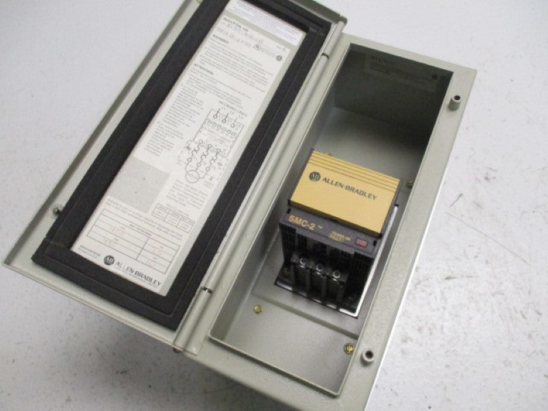 ALLEN BRADLEY 150-A16JB SER. A MOTOR CONTROLLER ENCLOSURE   NSNP