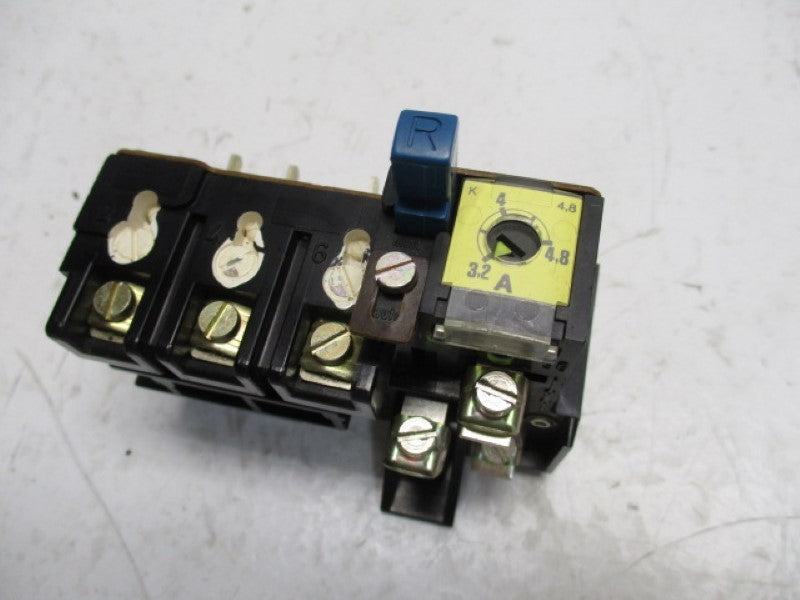 SPRECHNER SCHUH CT1U-10 OVERLOAD RELAY 3,2-4,8A  UNMP