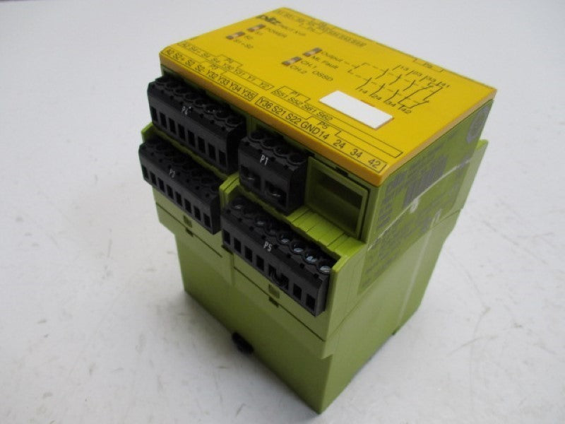 PILZ PMUT-X1P-24VDC-3N/0-1N/C5S0 SOLID STATE RELAY 24VDC  UNMP