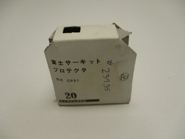 FUJI ELECTRIC CP31-20A CIRCUIT BREAKER 20A  NSMP