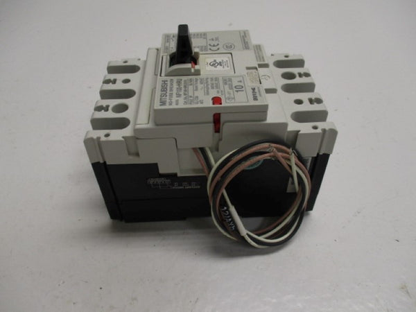 MITSUBISHI NF100-HRU3P10A CIRCUIT BREAKER 3P 10A  NSMP