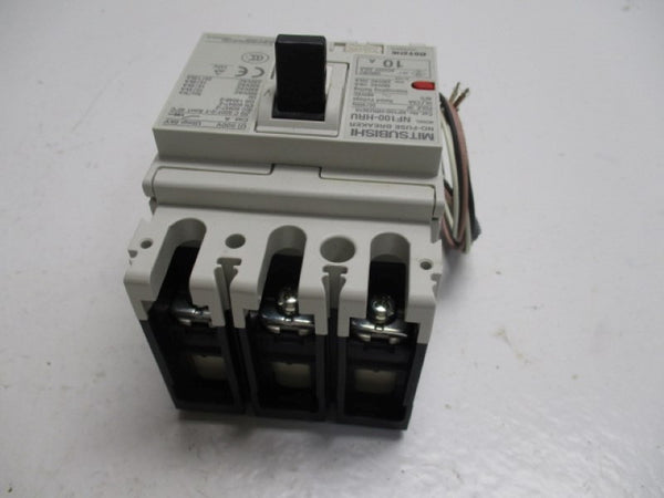MITSUBISHI NF100-HRU3P10A CIRCUIT BREAKER 3P 10A  NSMP