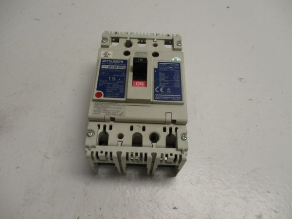 MITSUBISHI NF100-SWU3P15A CIRCUIT BREAKER 3P 15A  NSMP