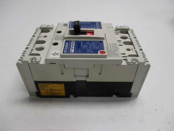 MITSUBISHI NF100-SWU3P15A CIRCUIT BREAKER 3P 15A  NSMP