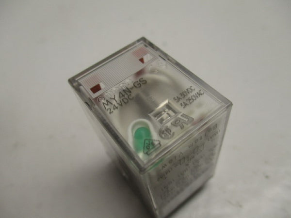 OMRON MY4N-GS RELAY 24VDC  UNMP