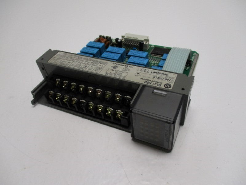ALLEN BRADLEY 1746-OW16 SER. A (AS PICTURED)  UNMP