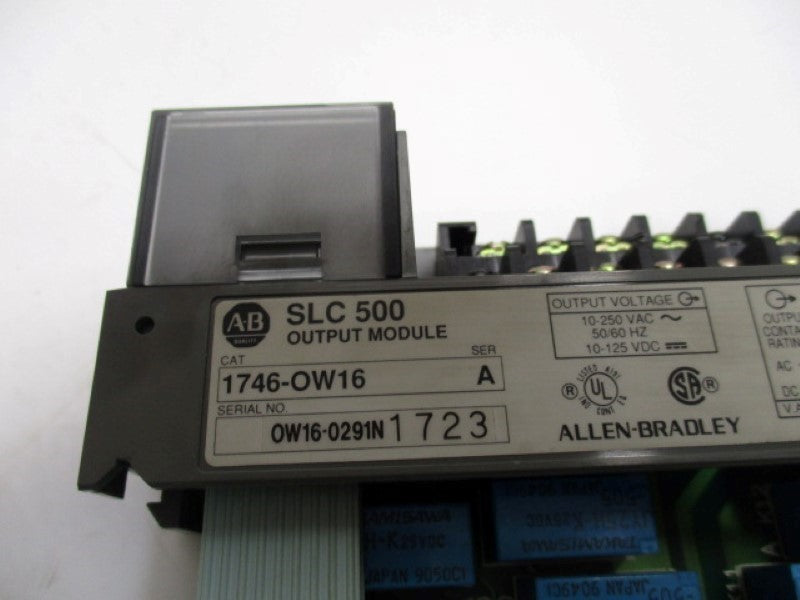 ALLEN BRADLEY 1746-OW16 SER. A (AS PICTURED)  UNMP