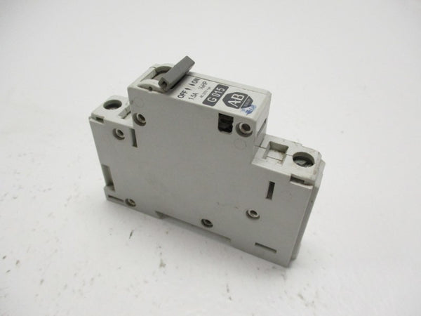 ALLEN BRADLEY 1492-CB1G015 CIRCUIT BREAKER SER. C 0.5A  UNMP