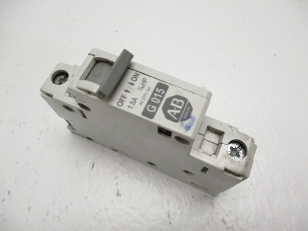 ALLEN BRADLEY 1492-CB1G015 CIRCUIT BREAKER SER. C 0.5A  UNMP