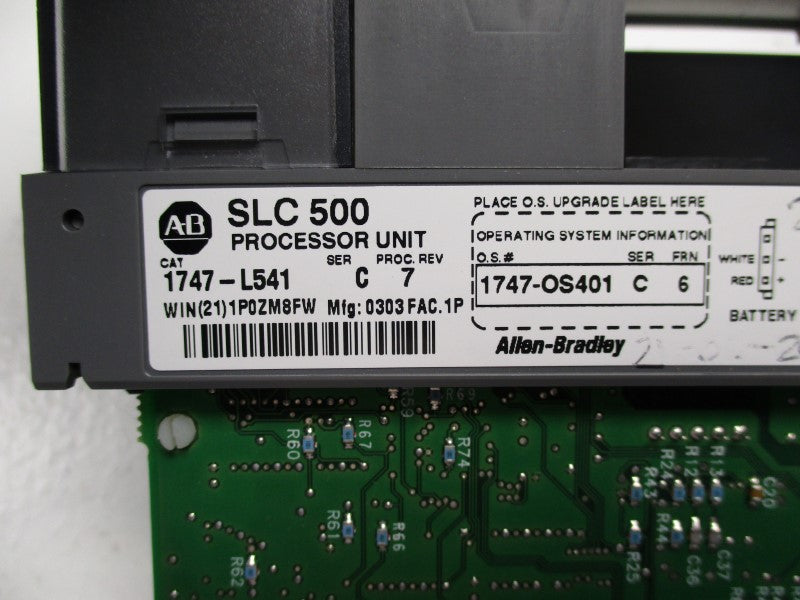 ALLEN BRADLEY 1747-L541 SER. C REV. 7 (W/KEY) UNMP