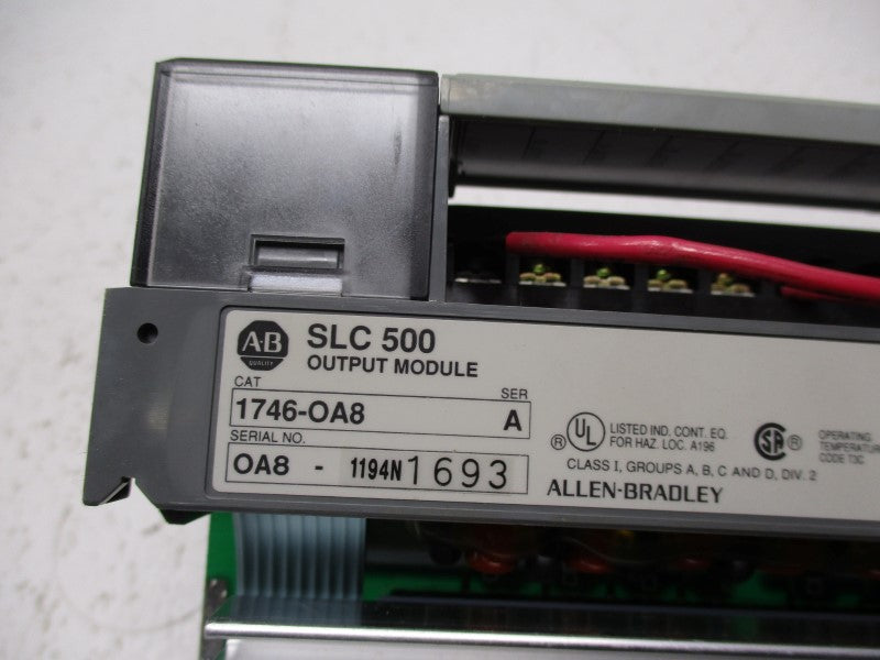 ALLEN BRADLEY 1746-0A8 SER. A UNMP