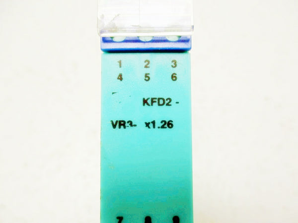 PEPPERL+FUCHS KFD2-VR3-EX1.26 (AS PICTURED) UNMP