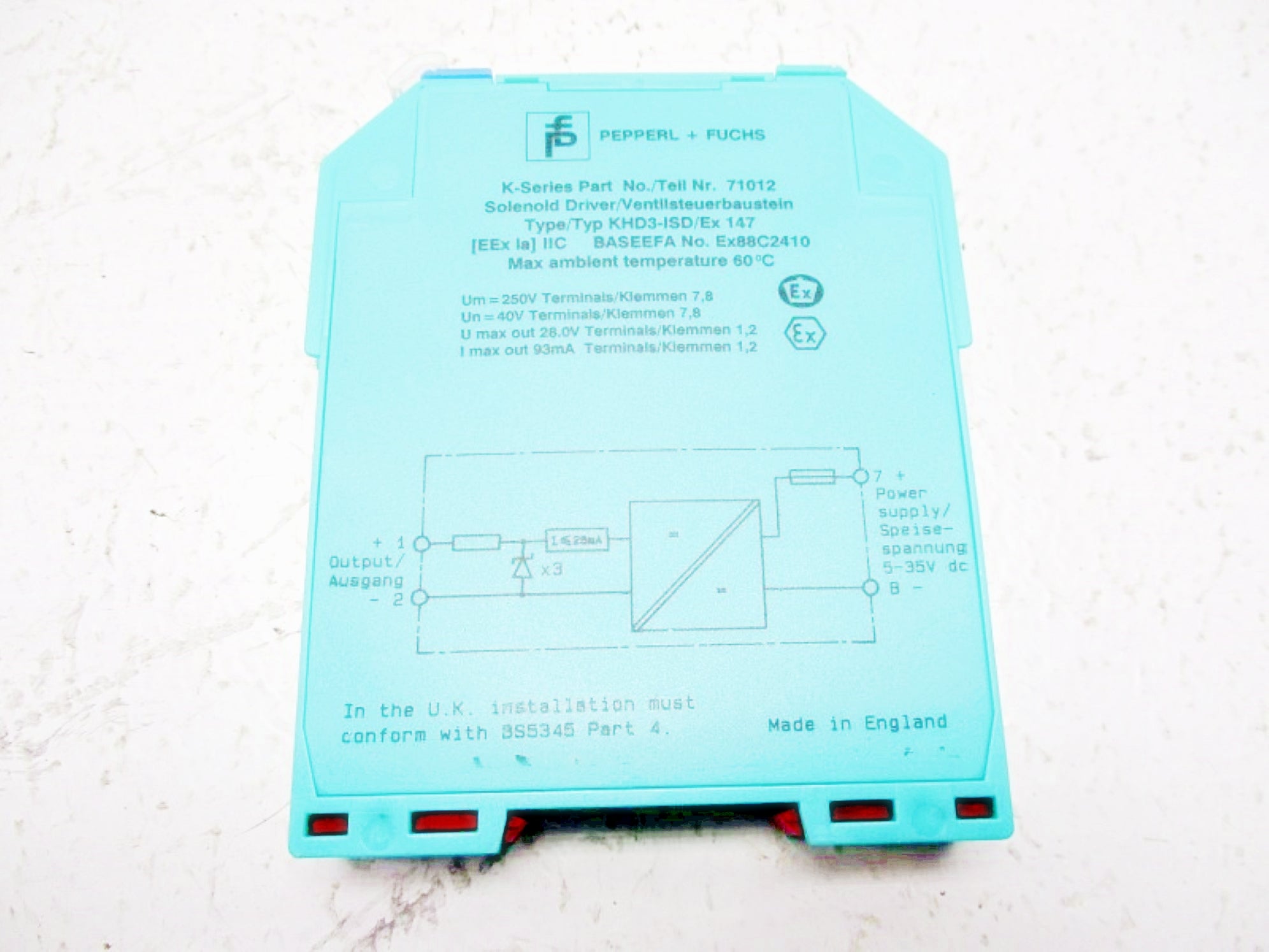 PEPPERL+FUCHS KHD3-ISD/EX147 NSMP