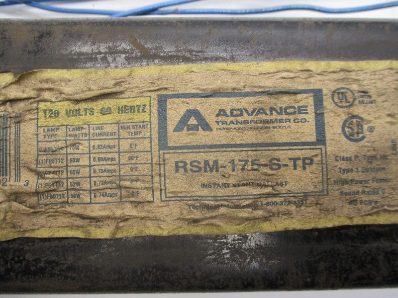 ADVANCE RSM-175-S-TP UNMP