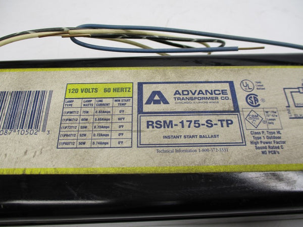 ADVANCE RSM-175-S-TP NSMP
