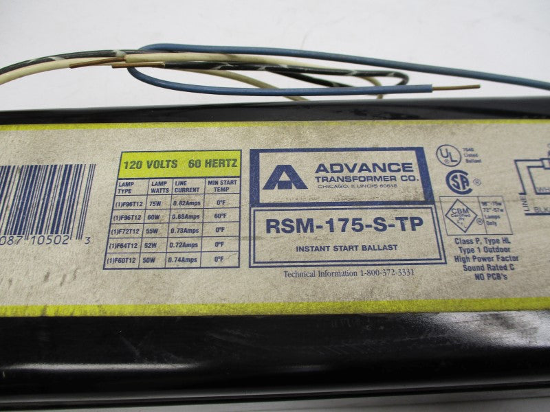 ADVANCE RSM-175-S-TP NSMP