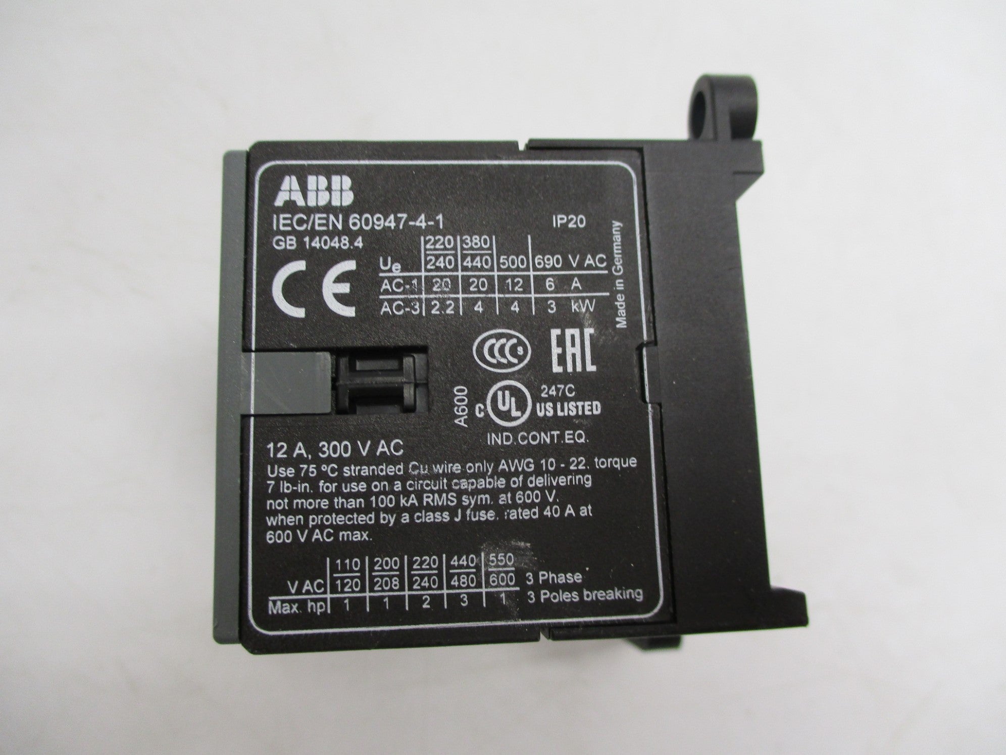 ABB BC6-30-10 24VDC NSNP
