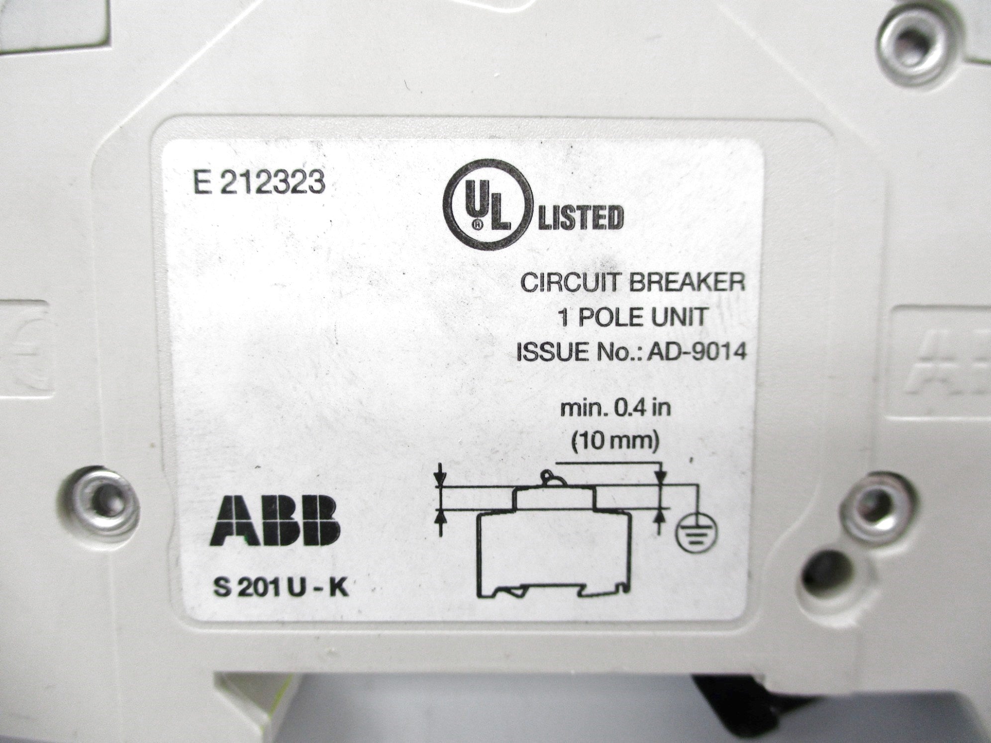ABB S201UK5  5A 240V NSNP