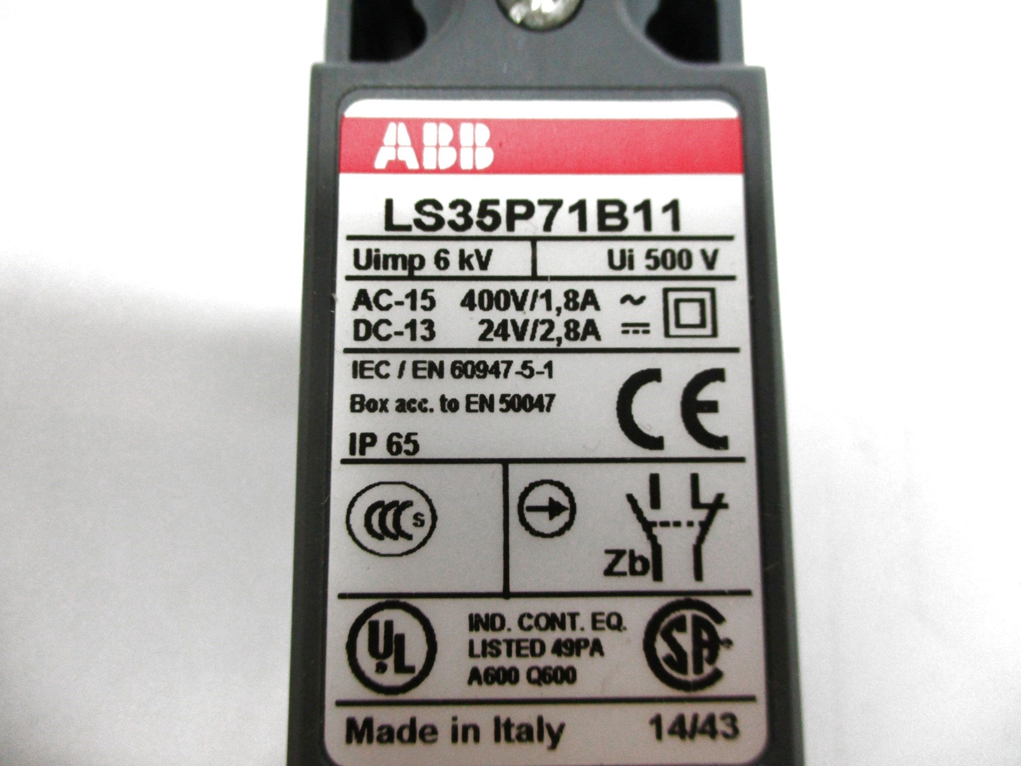 ABB LS35P71B11 NSMP