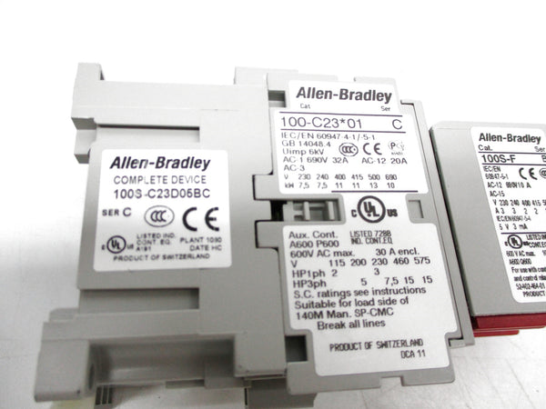 ALLEN BRADLEY 100S-C23D05BC SER. C 120V (BR/WH) NSMP