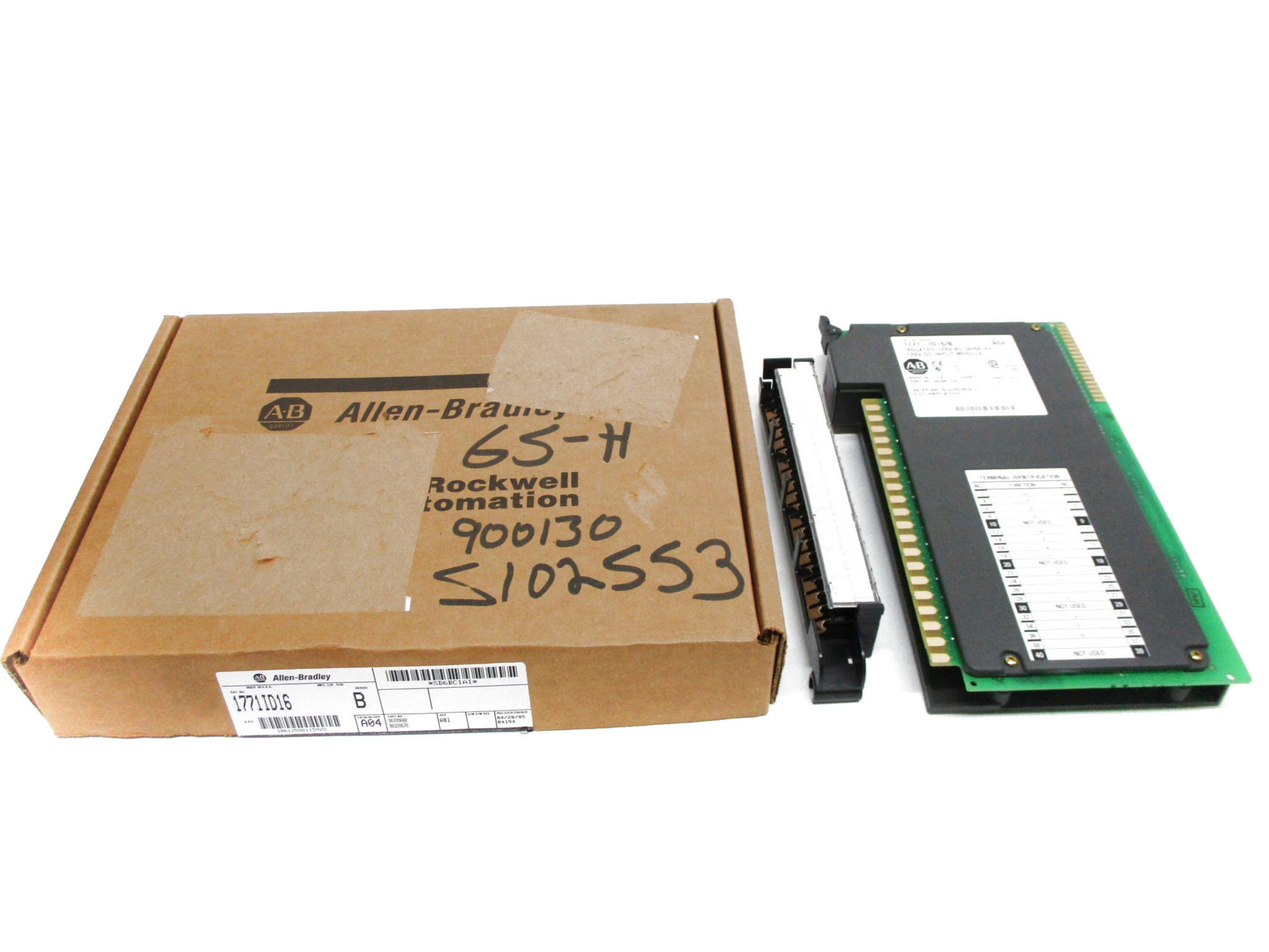 ALLEN BRADLEY 1771-ID16 SER. B NSMP