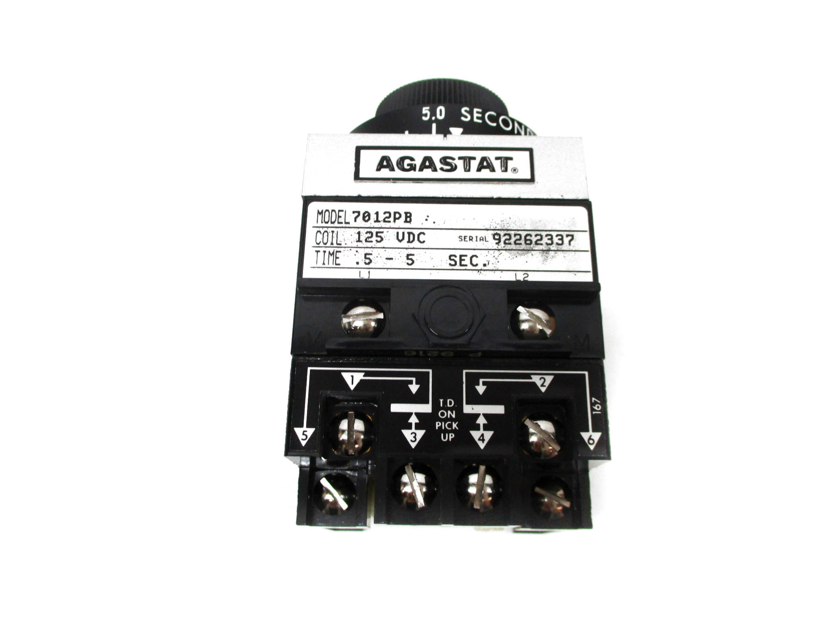 AGASTAT 7012PB 125VDC NSNP
