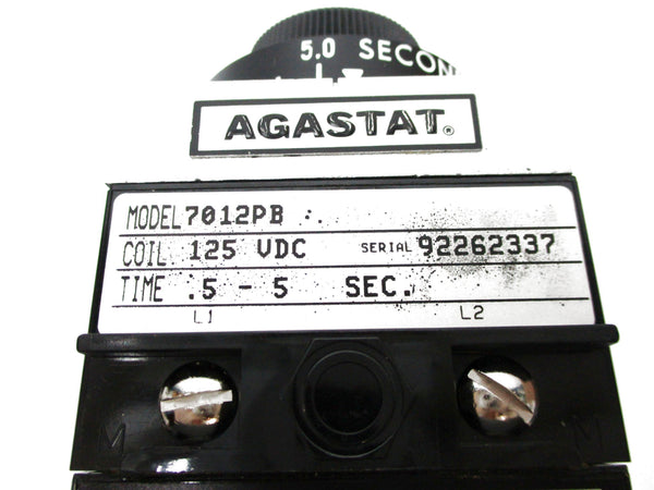 AGASTAT 7012PB 125VDC NSNP