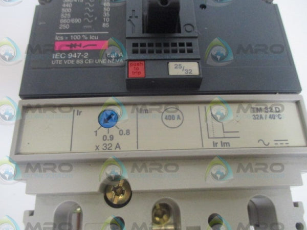 MERLIN GERIN NS160H-TM160D COMPACT CIRCUIT BREAKER *NEW NO BOX*