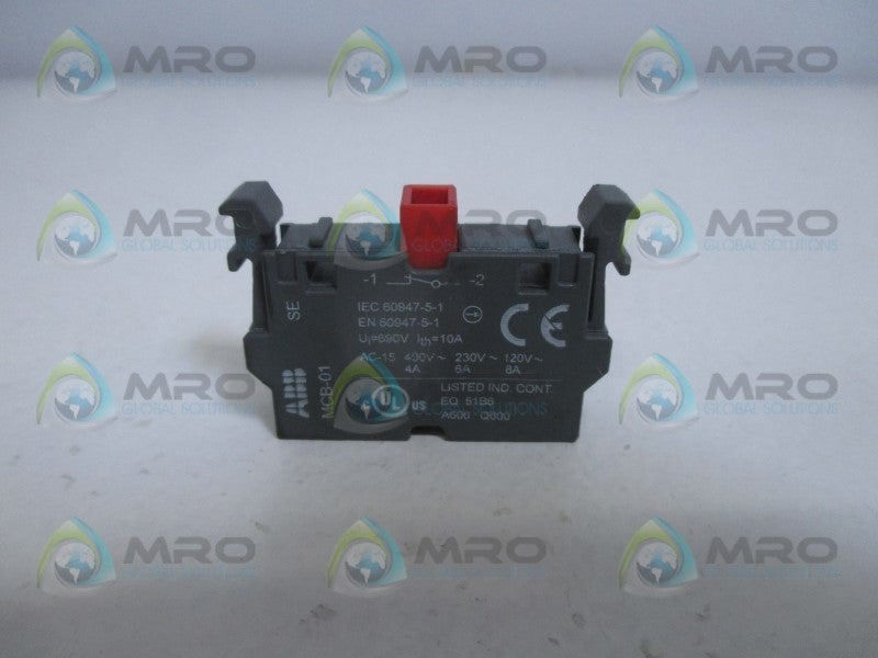 ABB MCB-10 CONTACT BLOCK UNMP